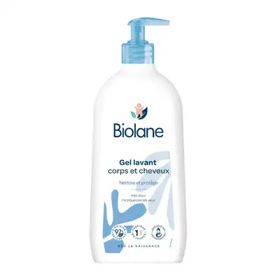 Biolane Gel Lavant Corps Et Cheveux 2en1 - 750ml
