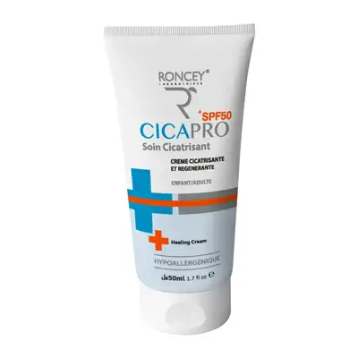 Roncey Cicapro Creme Cicatrisante Et Protectrice Spf50+ - 50ml