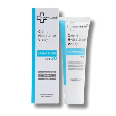 Innovaderm Creme Riche Hydratante Peaux Seches Spf20 - 50ml