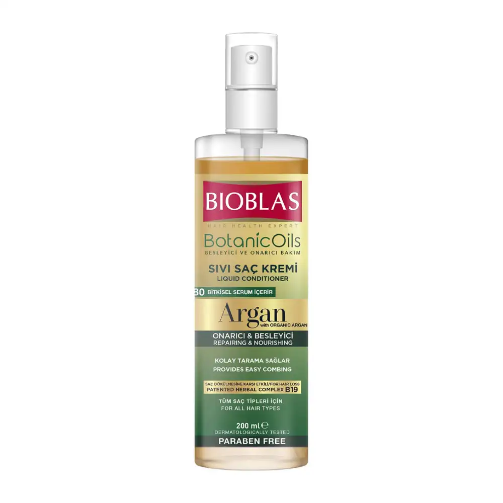 Bioblas Apres-shampooing Liquide à L'huile D'argan Organique - 200ml