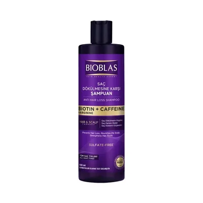 Bioblas Shampooing Anti-chute Biotine + Cafeine - 400ml