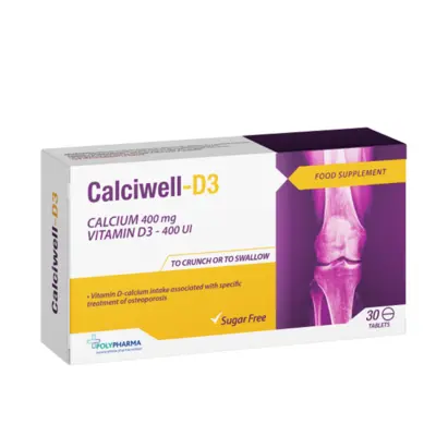Polypharma Calciwell D3 - 30 Comprimes