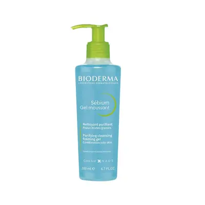 Bioderma Sebium Gel Moussant Nettoyant Purifiant - 200ml
