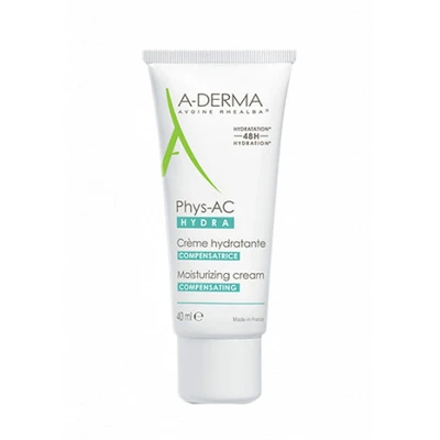 A-derma Phys-ac Hydra Creme Hydratante Compensatrice 40ml