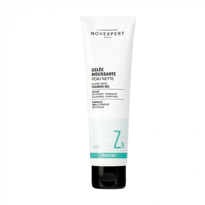 Novexpert Gelee Moussante Peau Nette Trio-zinc 150g