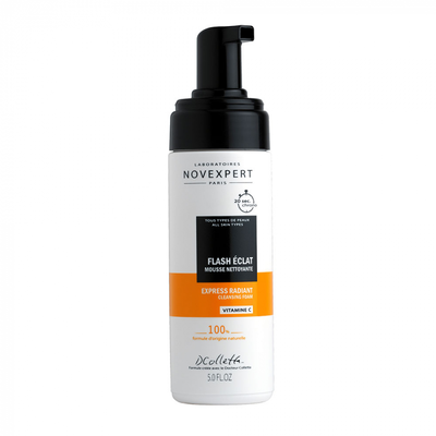 Novexpert Vitamine C Mousse Nettoyante Flash Eclat - 150ml