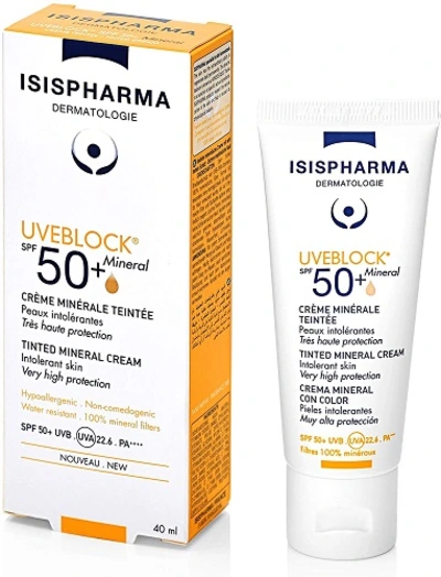 Isispharma Uveblock Ecran Mineral Teinte Spf50+ 40ml