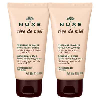 Nuxe Reve De Miel Creme Mains Et Ongles 2x50ml