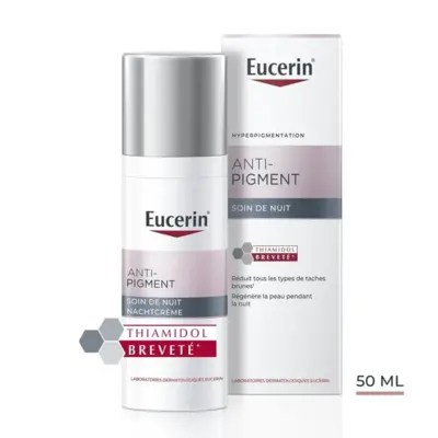 Eucerin Anti-pigment Soin De Nuit - Visage - Tous Types De Peaux 50ml