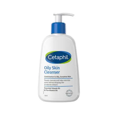 Cetaphil Oily Skin Cleanser Lotion Nettoyante Peaux Mixtes à Grasses - 236ml