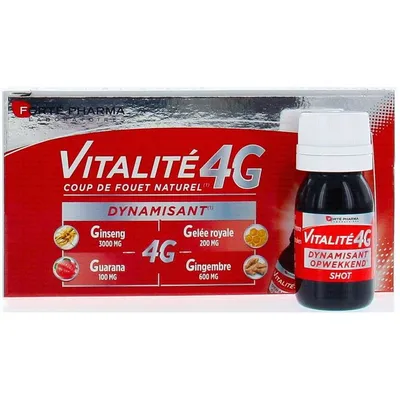 Forte Pharma Vitalite 4g Dynamisant 10 Ampoules
