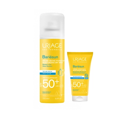Uriage Pack Bariesun Brume Seche 200ml + Creme Hydratante Spf50+ 50ml
