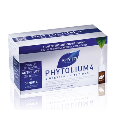 Phyto Phytolium 4 Traitement Antichute Homme 12 Ampoules