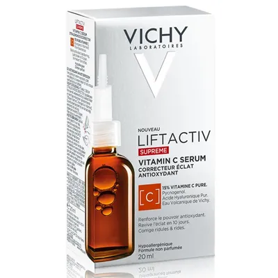 Vichy Liftactiv Supreme Vitamin C Serum - Rides & Eclat 20ml