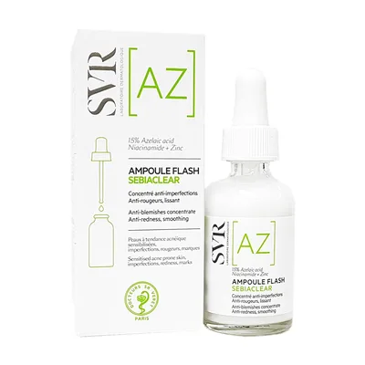 Svr Sebiaclear Az Ampoule Flash 30ml