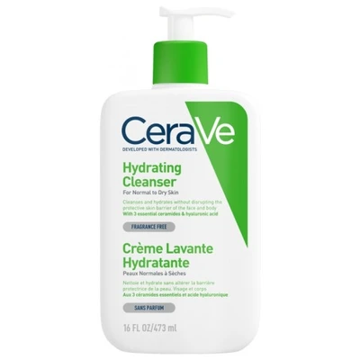 Cerave Creme Lavante Hydratante Peaux Normales A Seches 236ml