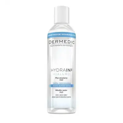 Dermedic Hydrain 3 Hialuro Eau Micellaire Peaux Seches 200 Ml