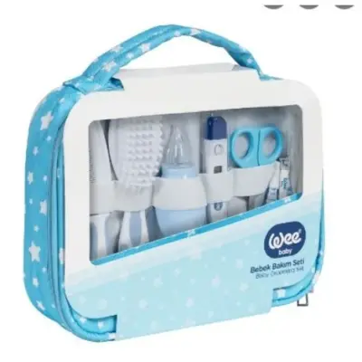 Wee Baby Coffret Bebe De Soin Bleu