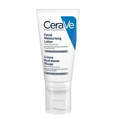 Cerave Creme Hydratante Visage Peau Normales A Seches Nuit 52ml