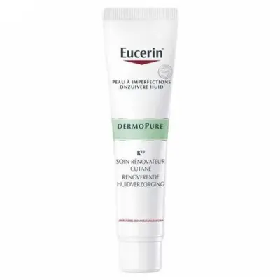 Eucerin Dermopure K10 Soin Renovateur Cutane Peaux à Imperfections - 40ml