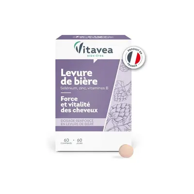 Vitavea Levure De Biere+selenium+zinc 60 Comprimes