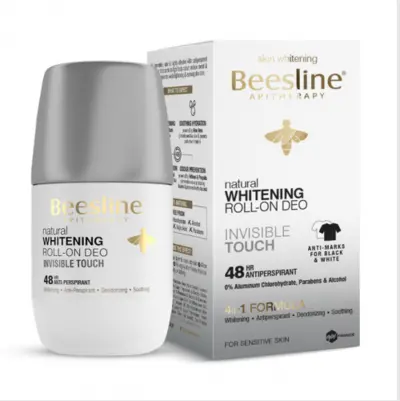 Beesline Deodorant Roll On Eclaircissant Invisible Touch 50ml