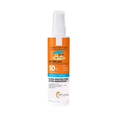 La Roche-posay Anthelios Dermo-pediatrics Spray Solaire Enfant Ecran Spf50+ 200ml