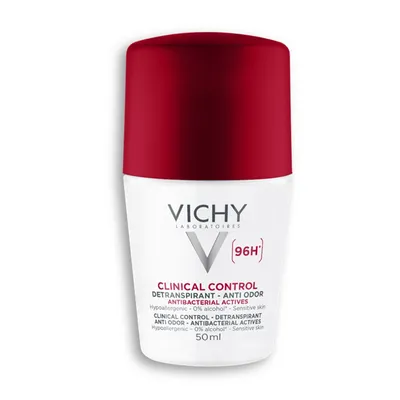 Vichy Clinical Control Deodorant à Bille Detranspirant Femme 96h - Roll-on 50ml