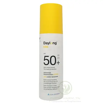 Daylong Kids Lotion Solaire Ecran Spf50+ 150ml