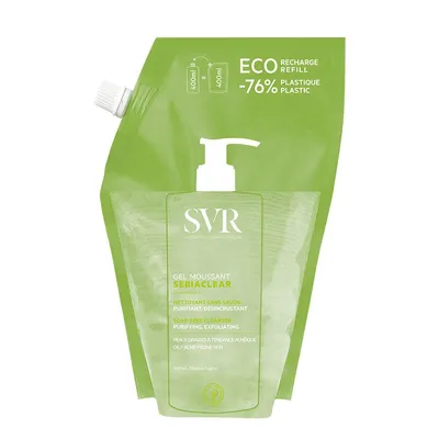 Svr Sebiaclear Gel Moussant Recharge Eco - 400ml
