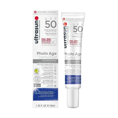 Ultrasun Photo Age Control Fluid Anti-pigmentation Ecran Spf50 40ml