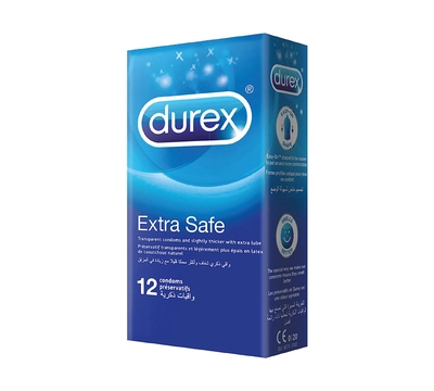 Durex Extra Safe Boite 12 Preservatifs