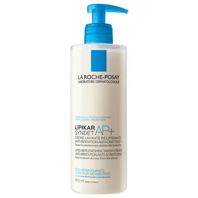 La Roche-posay Lipikar Syndet Ap+ Creme Lavante Relipidante Peaux Tendance Eczema Atopique 400ml