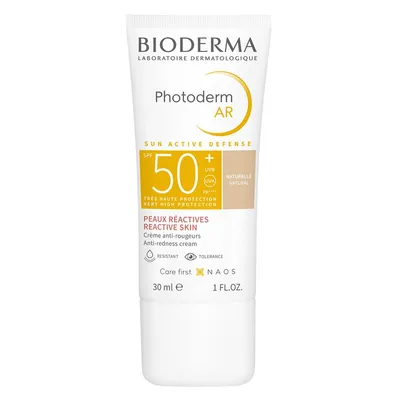 Bioderma Photoderm Ar Creme Anti Rougeurs Teinte Naturelle Ecran Spf50+ - 30ml