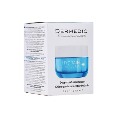 Dermedic Hydrain3 Hialuro Creme Hydratante Spf15 50ml