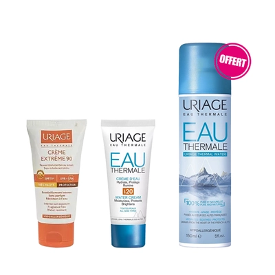 Pack Promotionnel Uriage Creme Extreme 90 + Creme D Eau Spf20 + Eau Thermale Spray 150ml Offerte