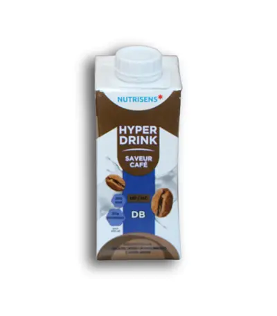Nutrisens Hyper Drink Db Pour Diabetiques Saveur Cafe 200ml