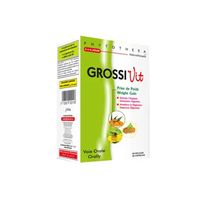Vital Phytothera Grossivit Prise De Poids 60 Gelules