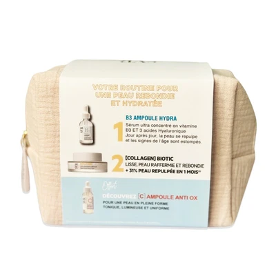 Svr Coffret Promo Collagen Biotic + B3 Ampoule Hydra + Mini [c] Ampoule Anti-ox + Trousse Offerte