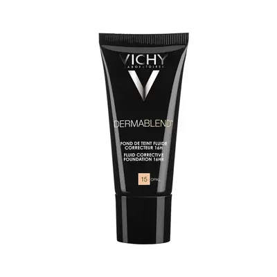 Vichy Dermablend Fond De Teint - Fluide Correcteur 15 Opal Spf28 - 30ml