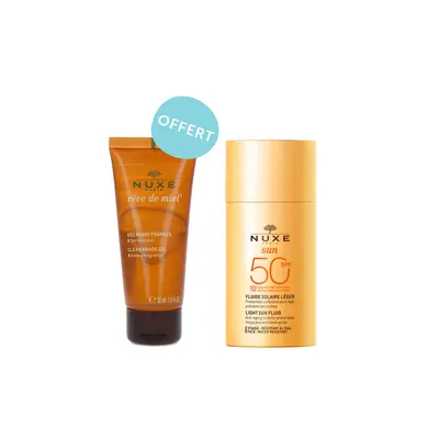 Nuxe Pack Promotionnel Fluide Solaire Leger Ecran Spf50