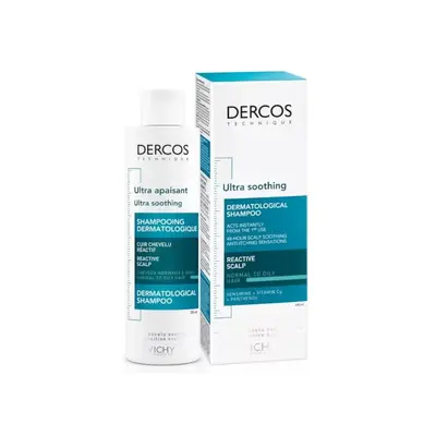 Vichy Dercos Shampooing Ultra-apaisant Cheveux Normaux A Gras 200ml