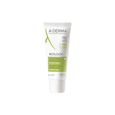 A-derma Biology Creme Legere Dermatologique Hydratante 40ml