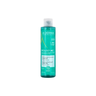 A-derma Biology Ac Gel Moussant Nettoyant Purifiant 200ml