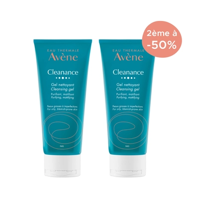 Avene Cleanance Pack Promo Gel Nettoyant 200ml - 2eme A -50%