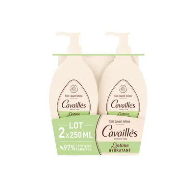 Roge Cavailles Soin Lavant Intime Hydratant Lot Promo - 2 X 250ml