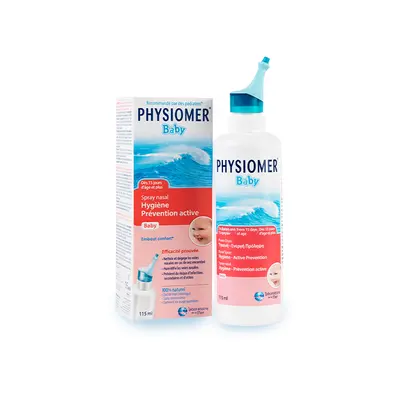 Physiomer Baby Spray Nasal Hygiene Prevention Active 115ml