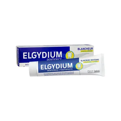 Elgydium Dentifrice Blancheur Fraicheur Citron 75 Ml