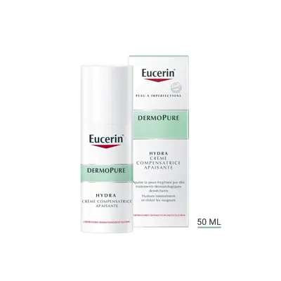 Eucerin Dermopure Hydra Creme Compensatrice Apaisante 50ml