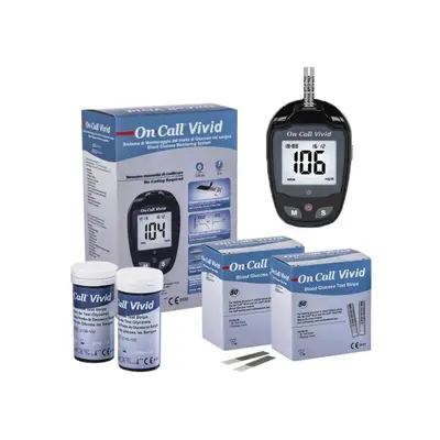 On Call Vivid Coffret Promotionnel Glucometre + 100 Bandelettes